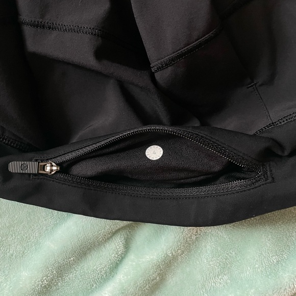 Lululemon Black Pace Rival Mid Rise Skirt - Picture 4 of 4